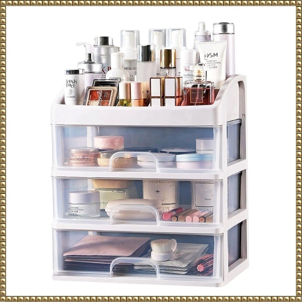 Makeup Cosmetics Organizer Storage With Drawers
